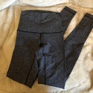 Lululemon Patterned High Waisted Leggings